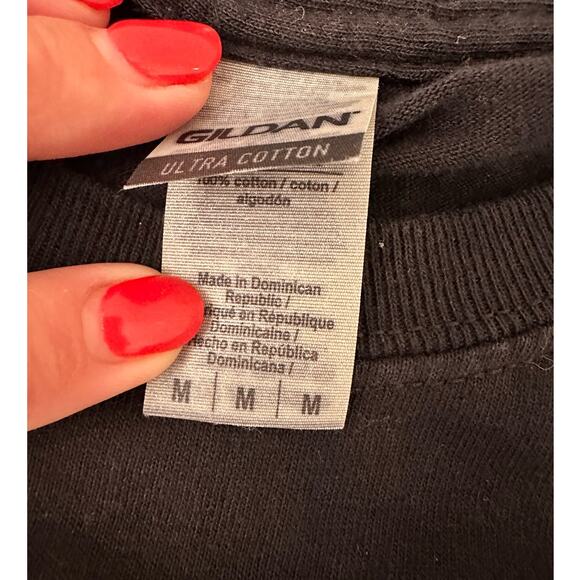 Gildan SLOTH Tennis Funny Gag Graphic Tee Lazy Slow Dad Jokes Cute Medium M Cute - Picture 4 of 4